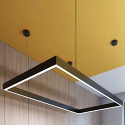 Rectangle Hollow Light Led